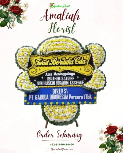 Papan Bunga Duka di Cijaura